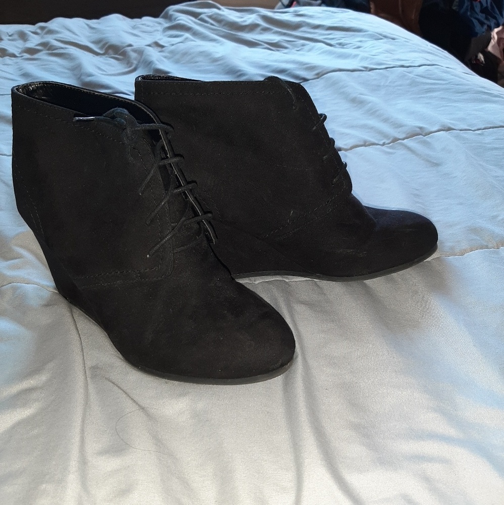 Black Bootie Heels